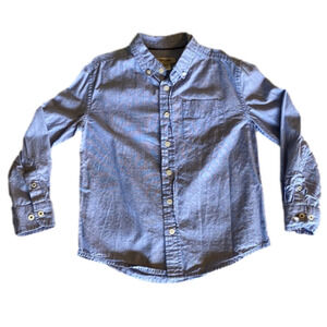 CHEROKEE long sleeve button down shirt Size 6/7